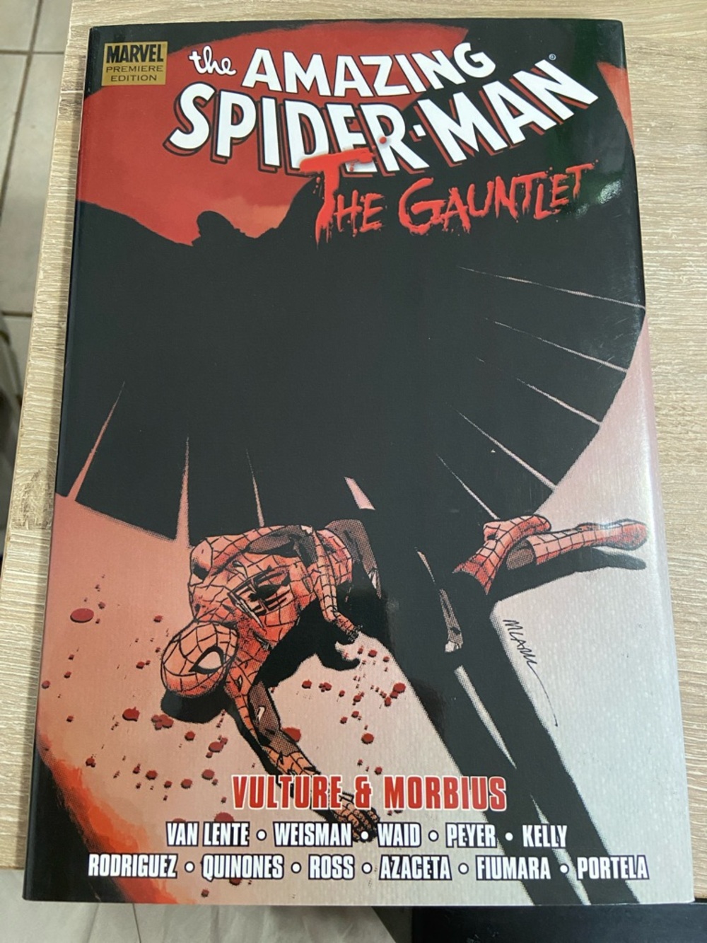 The Amazing Spider-Man The Gauntlet Comic Book Vol 3 Vulture & Morbius Hardcover